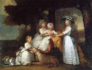 Gilbert Stuart The Children of the Second Duke of Northumberland by Gilbert Stuart oil